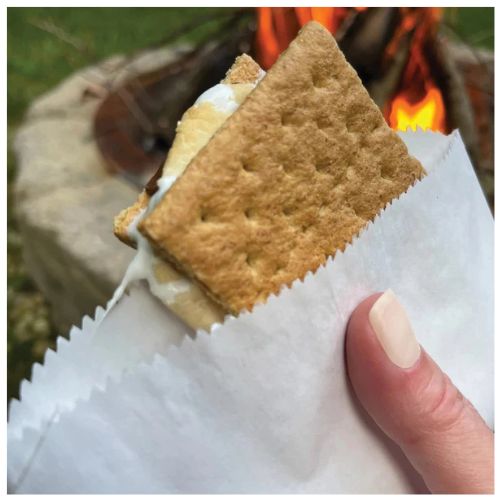 S'mores Paper Holders 12ct | Campfire &amp; S'mores Party Treat Holders
