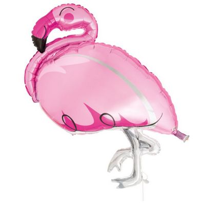Flamingo Giant Foil Balloon 32" | Tropical Summer Party Balloon