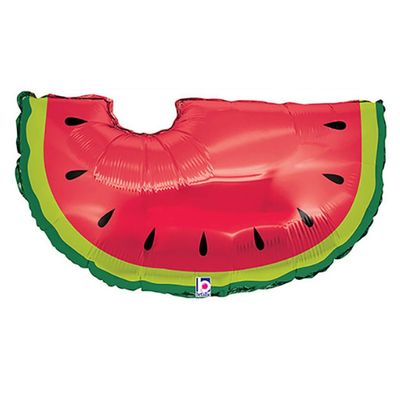 35" Watermelon Bite Shaped Foil Balloon | Summer Party Balloon