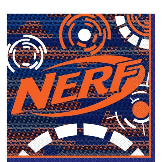 Nerf Luncheon Napkins, 16ct