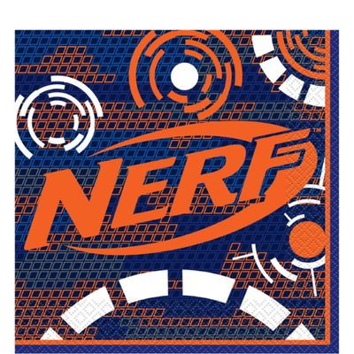 Nerf Luncheon Napkins, 16ct