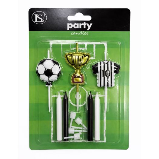 Soccer Mixed Birthday Candles