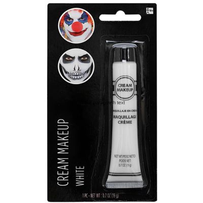 White Cream Makeup Costume Accessory – 0.7 Oz (1 Count)