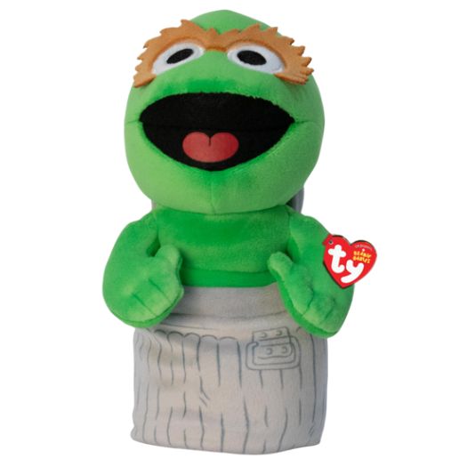 Oscar the Grouch Sesame Street Beanie Plush – 8"