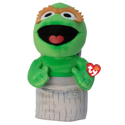 Oscar the Grouch Sesame Street Beanie Plush – 8"