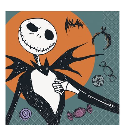 Disney The Nightmare Before Christmas Beverage Napkins – 16 Ct