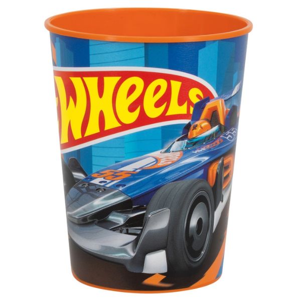 Hot Wheels 16 oz Plastic Stadium Cup – 1 Pc