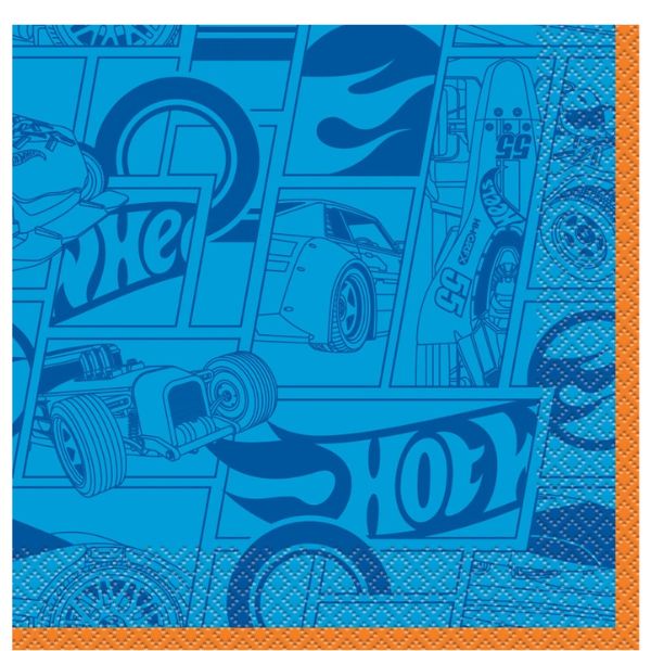 Hot Wheels Luncheon Napkins – 16 Ct