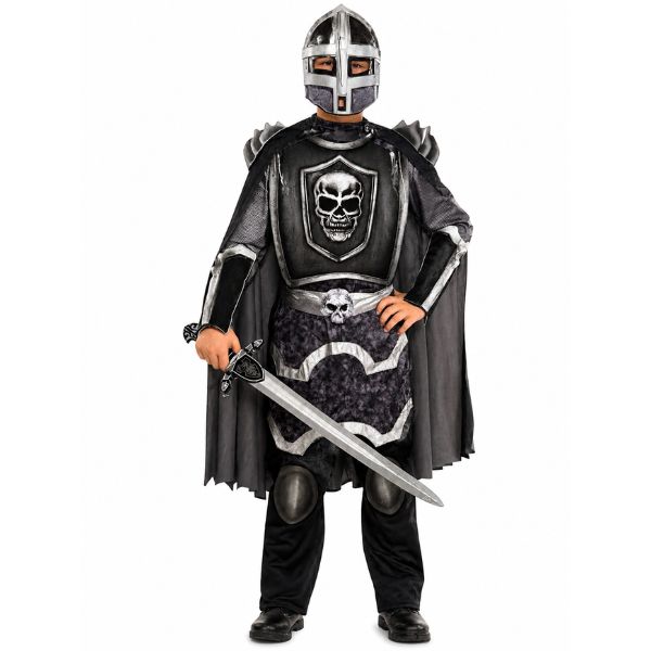 Child Knight Terror Costume – Medieval Warrior Costume, Size: L(12-14)