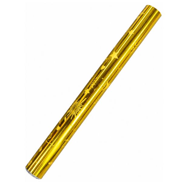 23" Metallic Foil Confetti Popper – Gold or Silver, Color: Gold