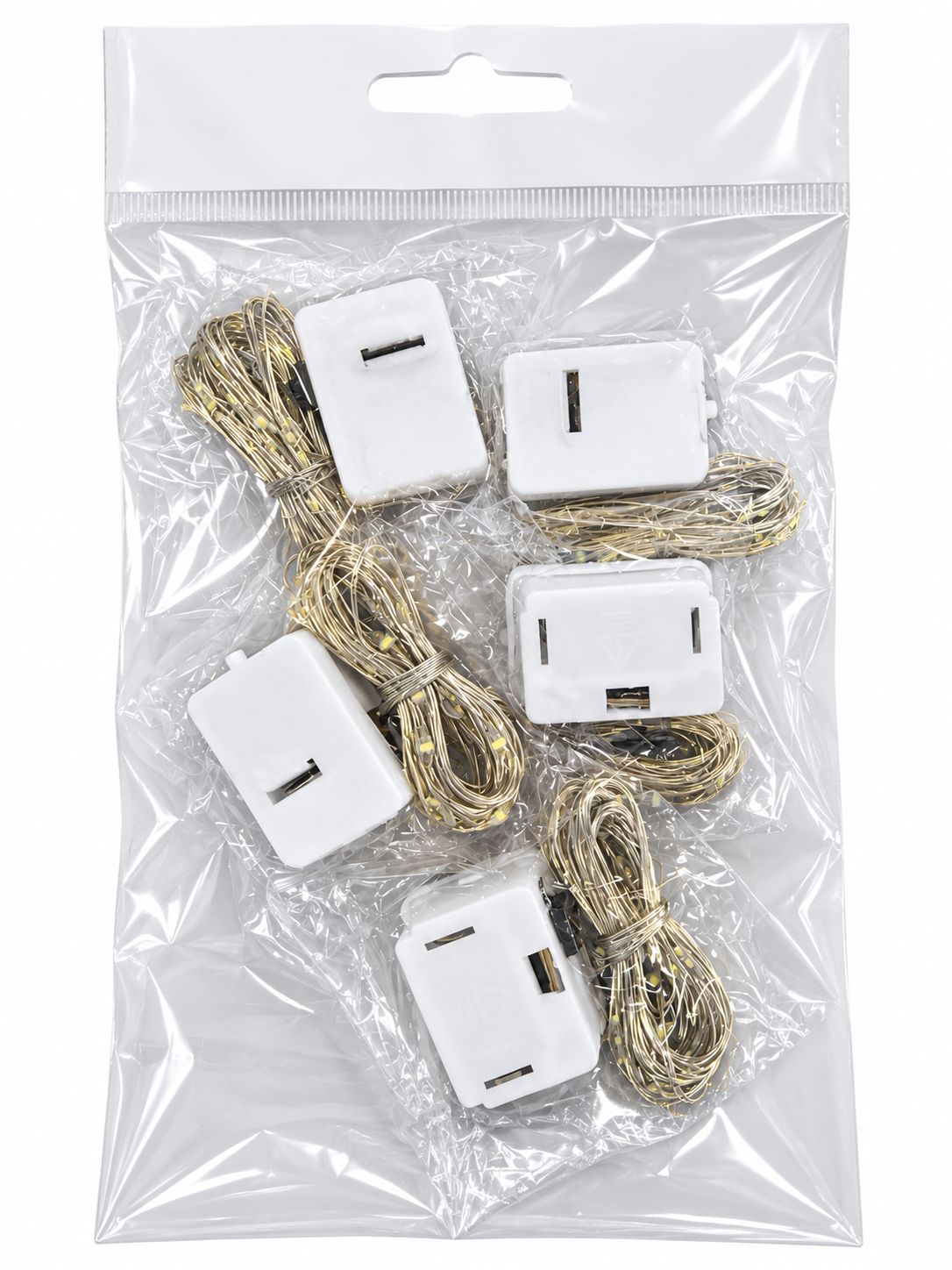 White Fairy String Lights with 3 Lighting Modes – 5 Pc