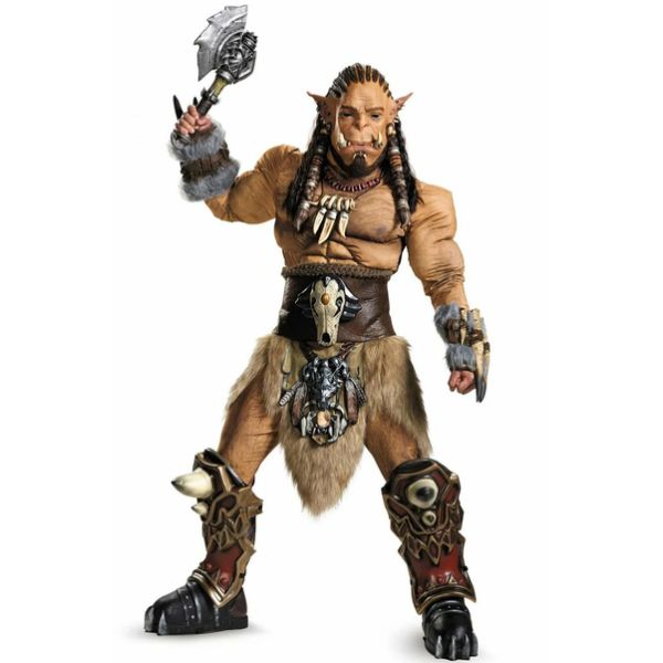 World of Warcraft Durotan Prestige Adult Costume – XL (42–46), Size: XL(42-46)