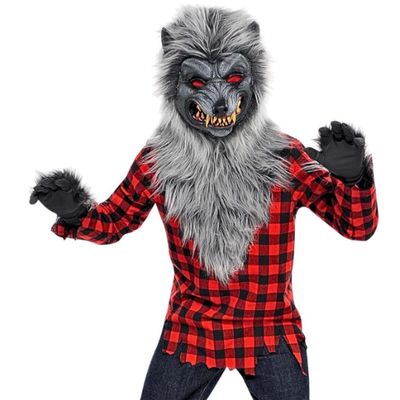 Hungry Howler Werewolf Costume Set – Child XL (14–16), 1 Set