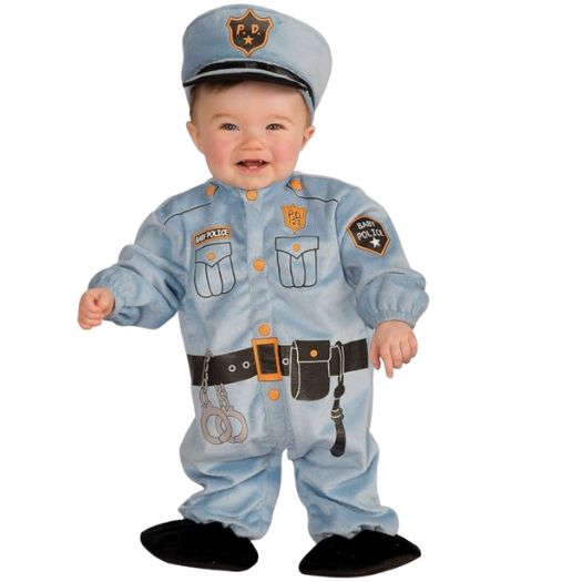 I Wannabee Cop Infant Halloween Costume – 12–24 Months, Size: 12-24M