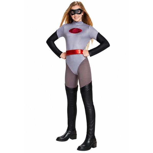 Elastigirl Classic Girls Costume – The Incredibles 2, Size: L/G (10-12)