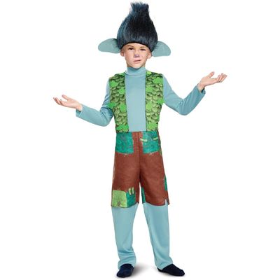 Trolls Branch Deluxe Child Costume with Wig