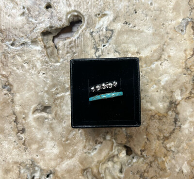 Split Shank Turquoise Ring