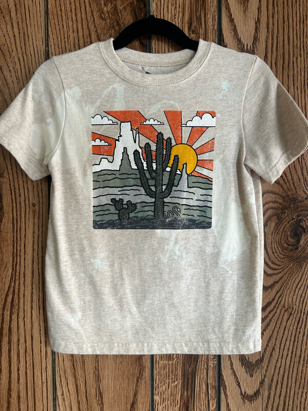 Cactus Sunset- Kids Tee
