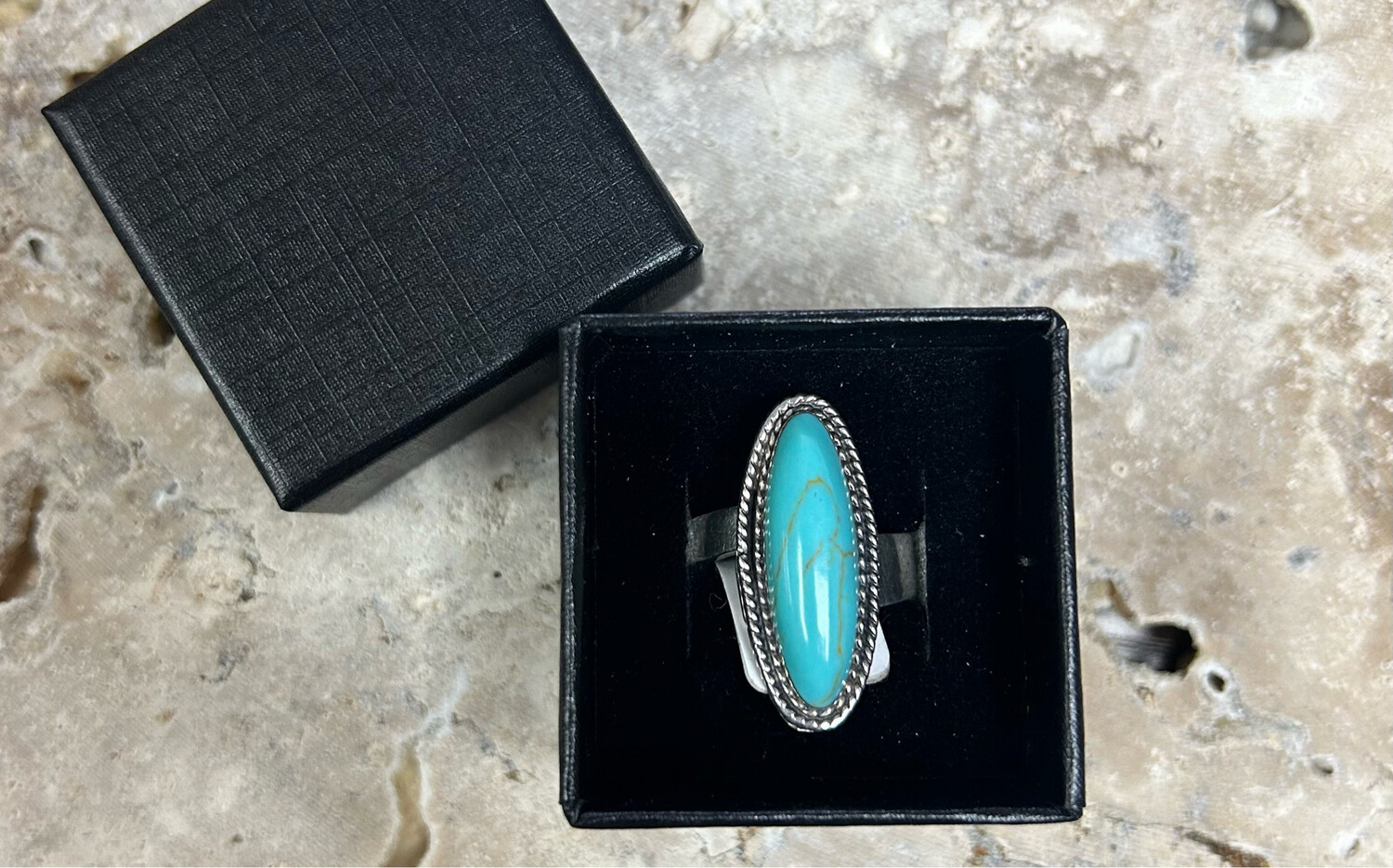 Turquoise Adjustable Ring