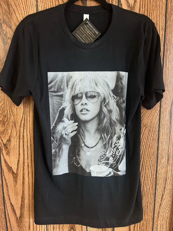 Stevie Nicks Tee-Vintage Black