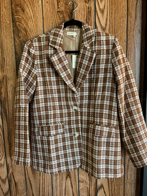 Tweed Casual Blazer