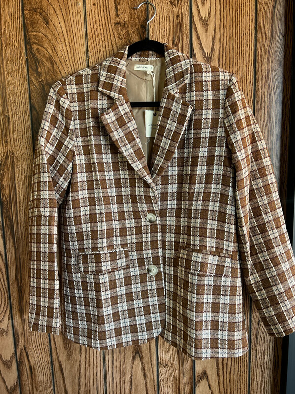 Tweed Casual Blazer