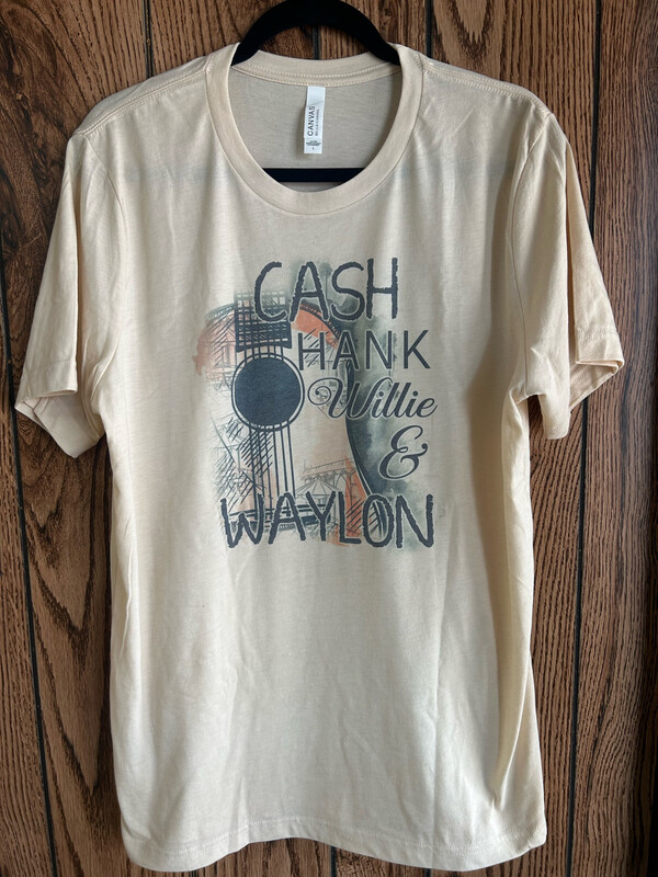 Cash Hank Willie &amp; Waylon Tee