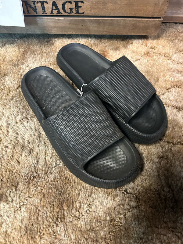 Black Cloud Sandals