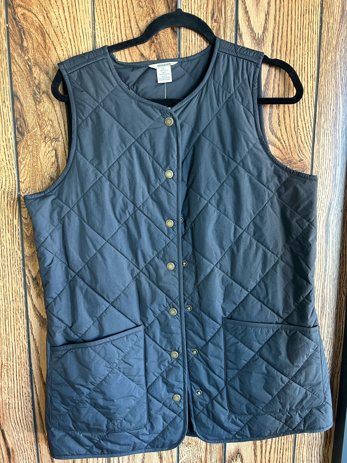 Black Vest- Medium