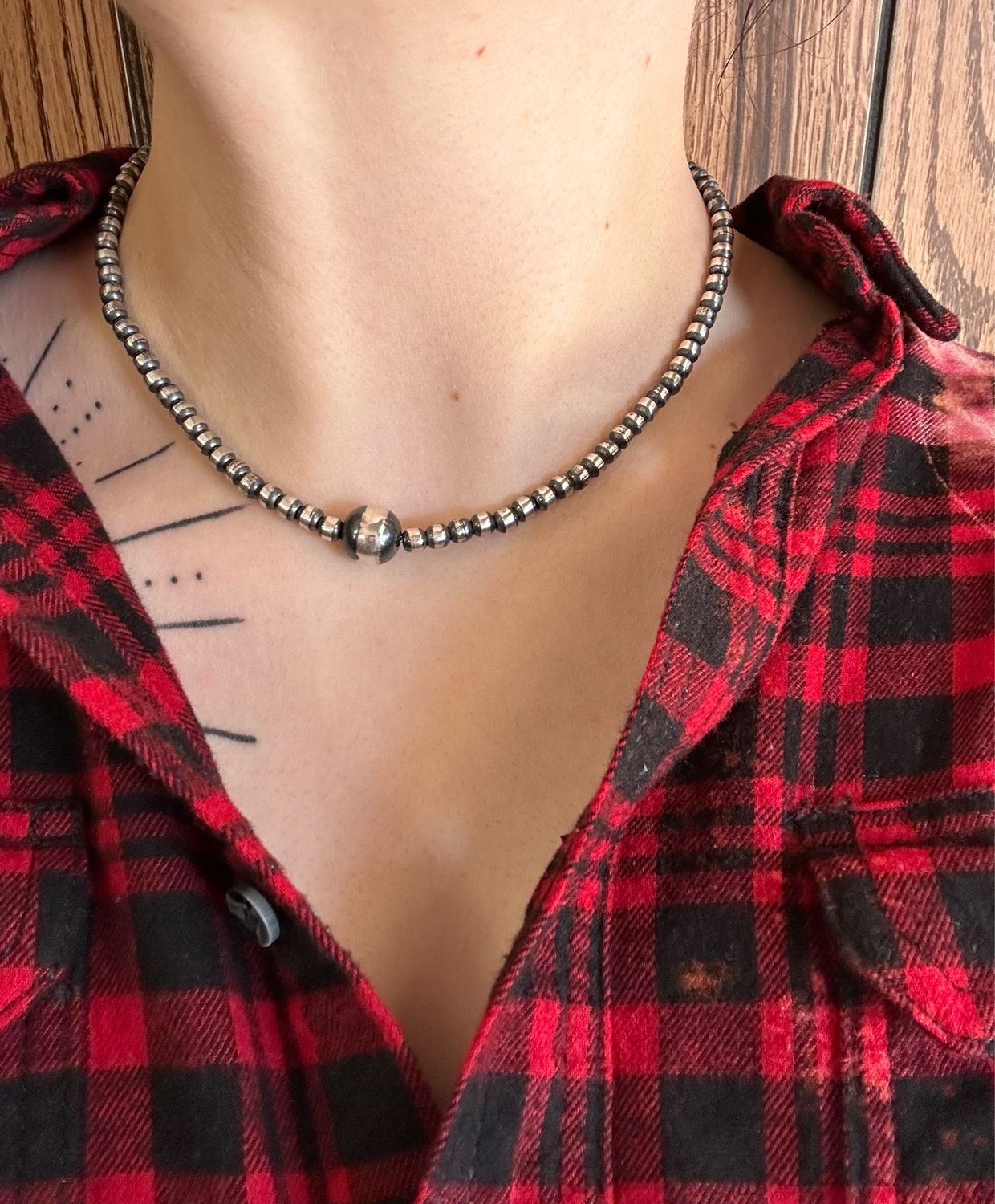 Navajo Pearl Necklace - 5MM
