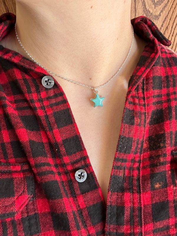 Turquoise Star Necklace