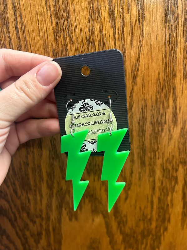 Lightning Bolt Earrings