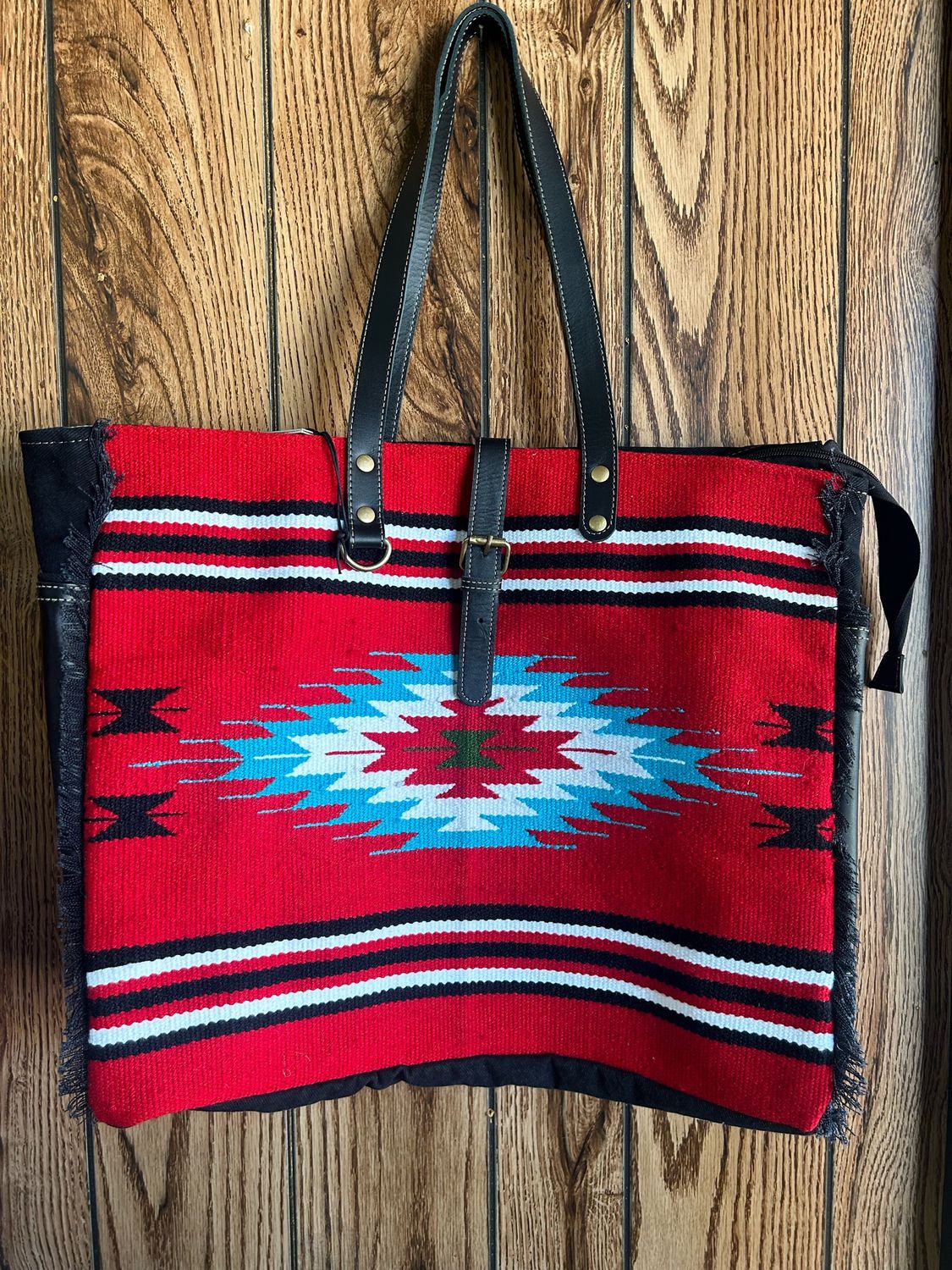 Blazing Serape Weekender Bag