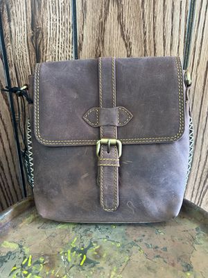 Ioga Leather &amp; Hairon Bag