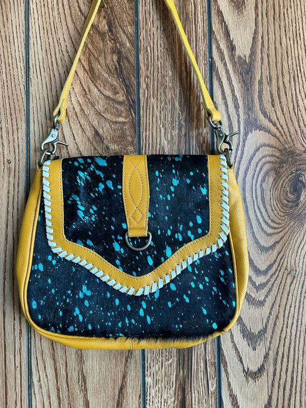 Skyviews Leather &amp; Hairon Bag