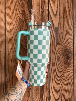 Checkered Tumblers