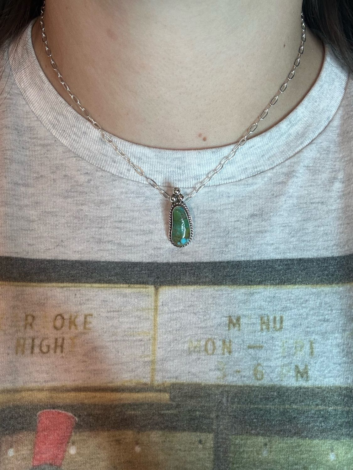 Funky Turquoise Necklace