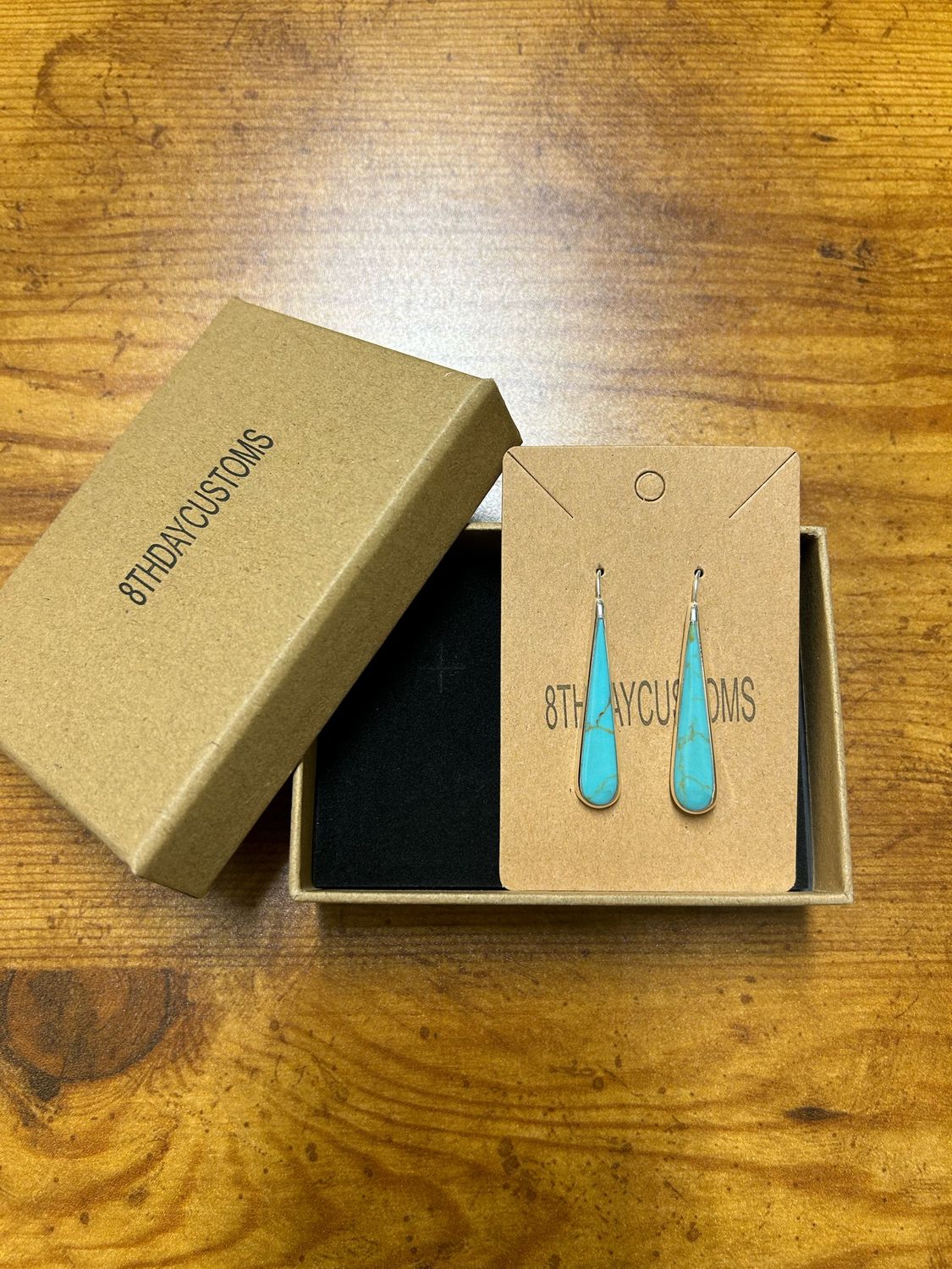 Long Teardrop Earrings