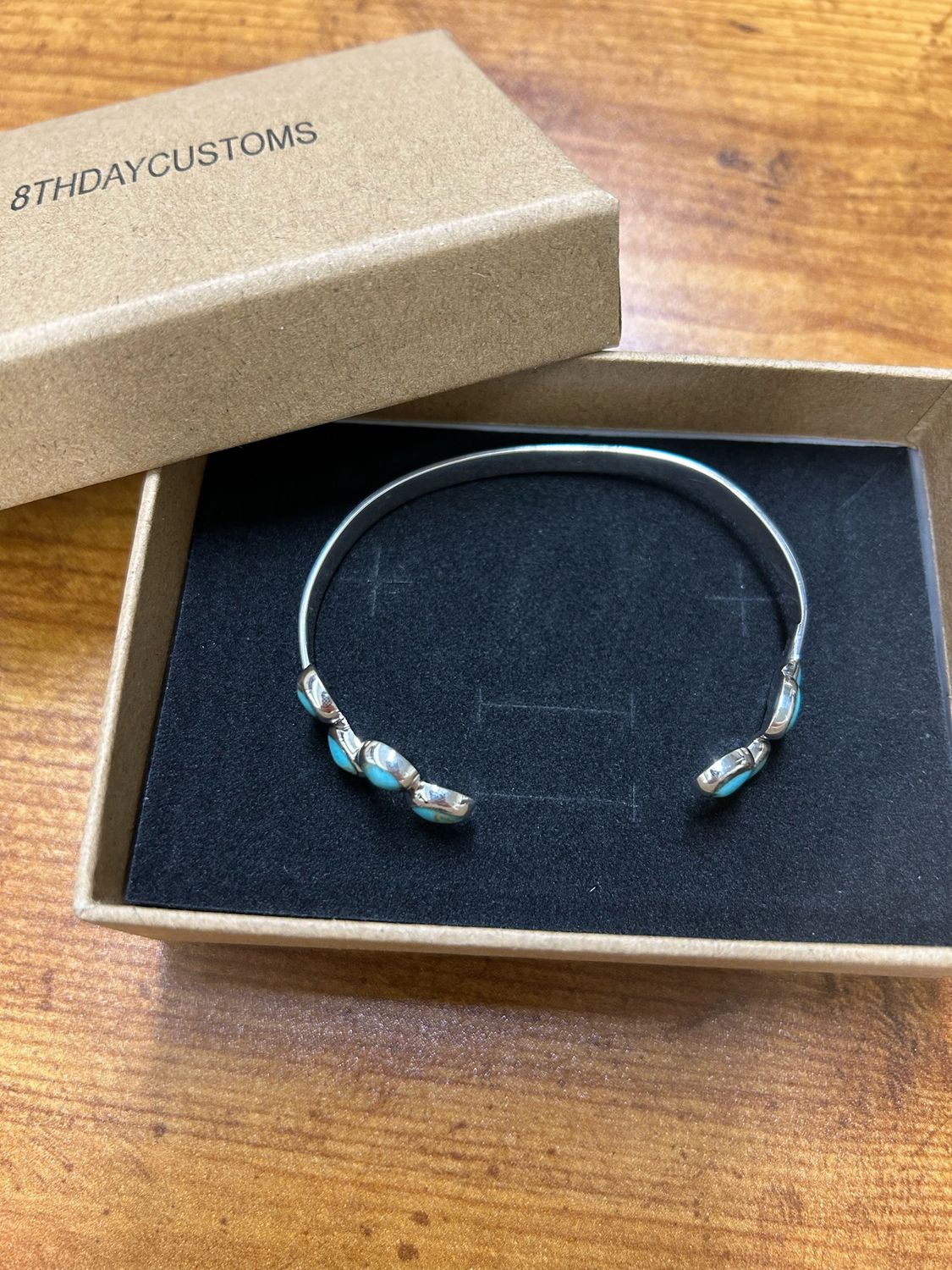 Sterling &amp; Turquoise Cuff