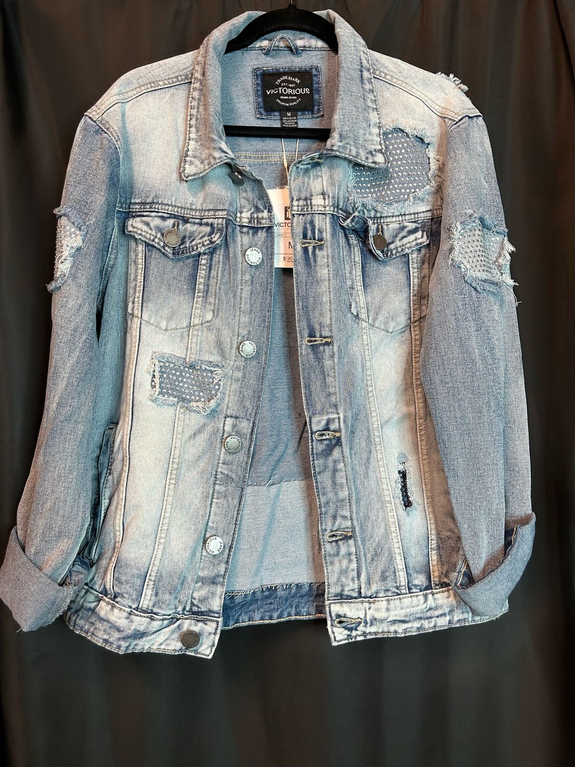 Diamond Denim Jacket