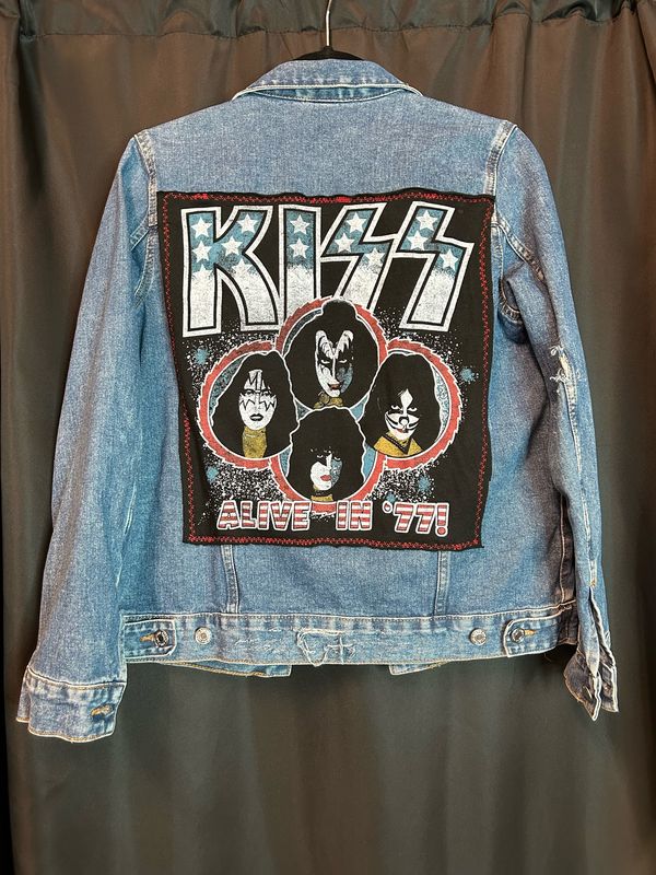 KISS Denim Jacket - Small