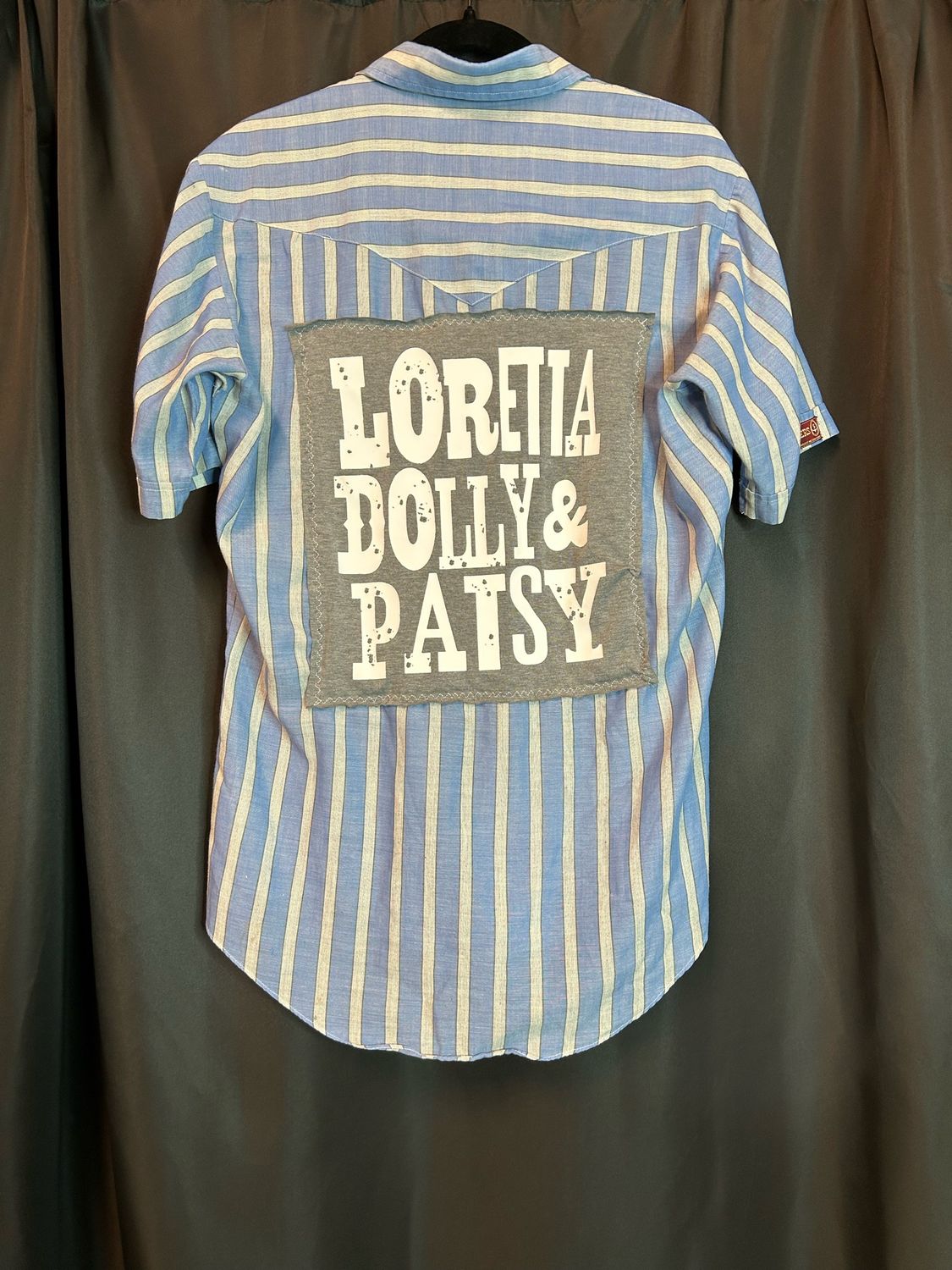 Loretta Dolly Patsy Short Sleeve Pearl Snap - Small