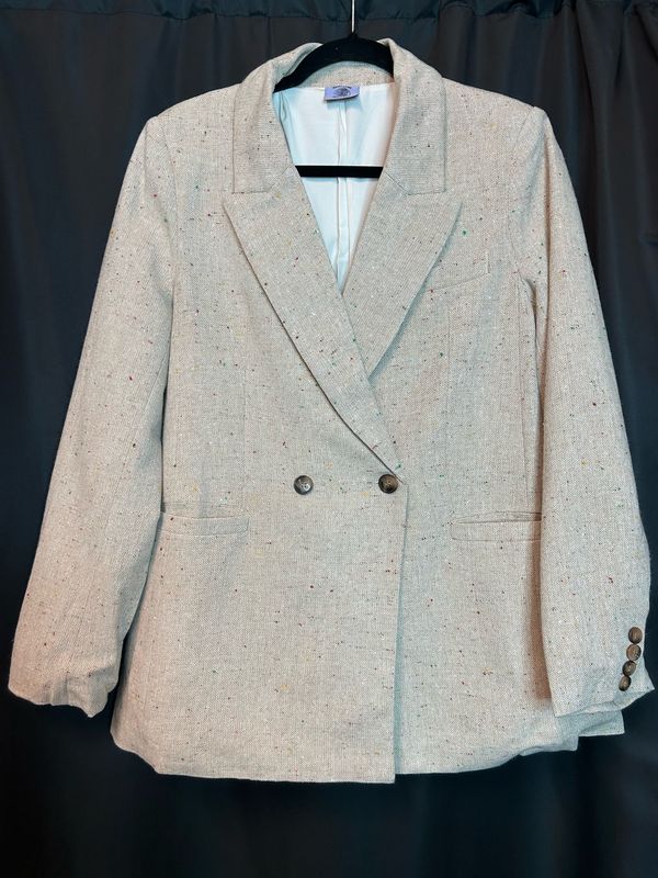 Textured Suit Jacket
