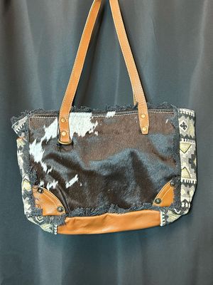Bison Ridge Small &amp; Crossbody Bag with Hair-on-Hide
