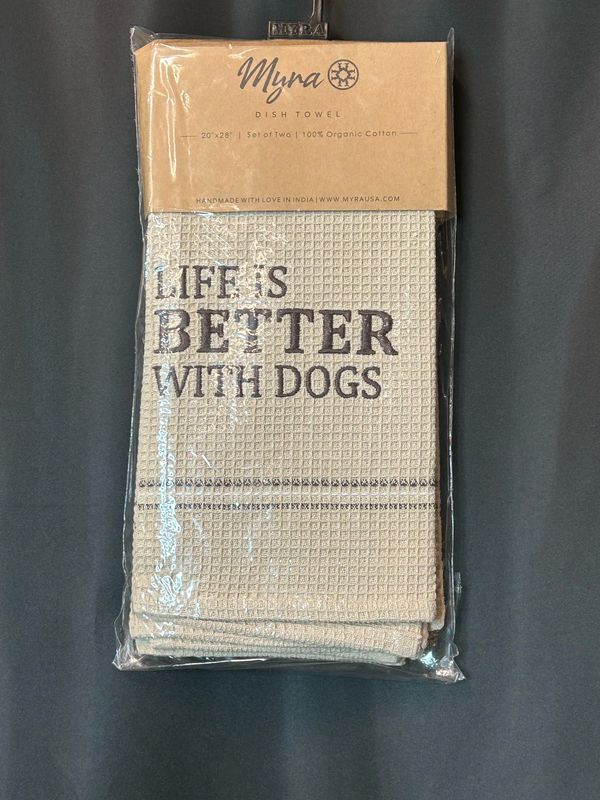 Life is Better Dish Towel (Set of 2)