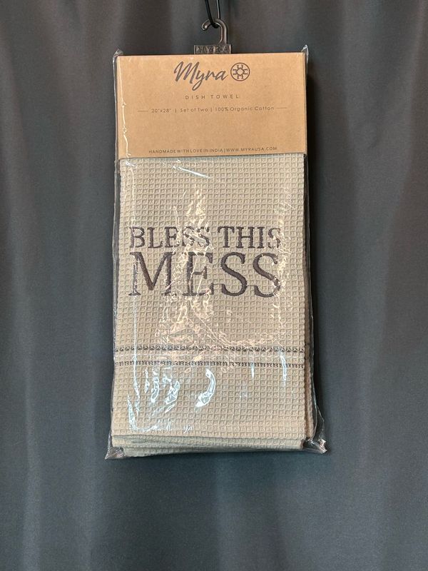 Bless Dish Towel (Set of 2)