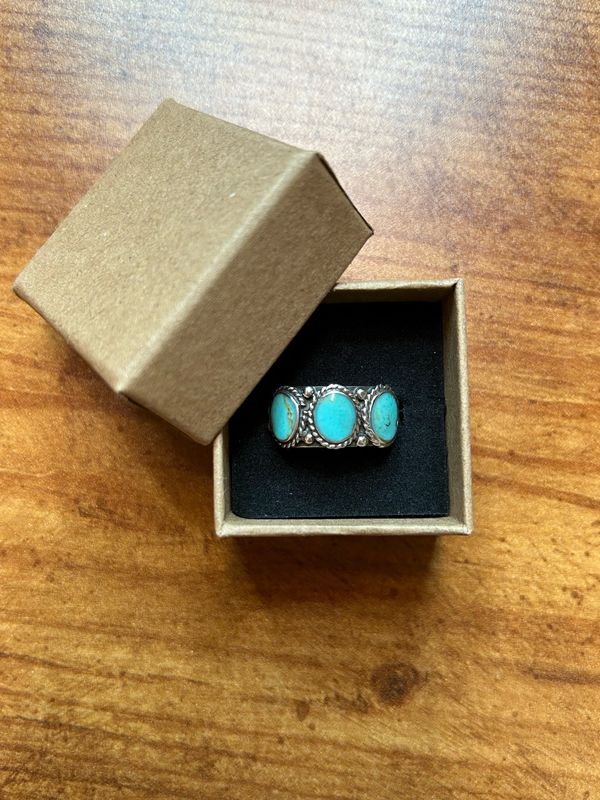 Turquoise Mirrors Ring
