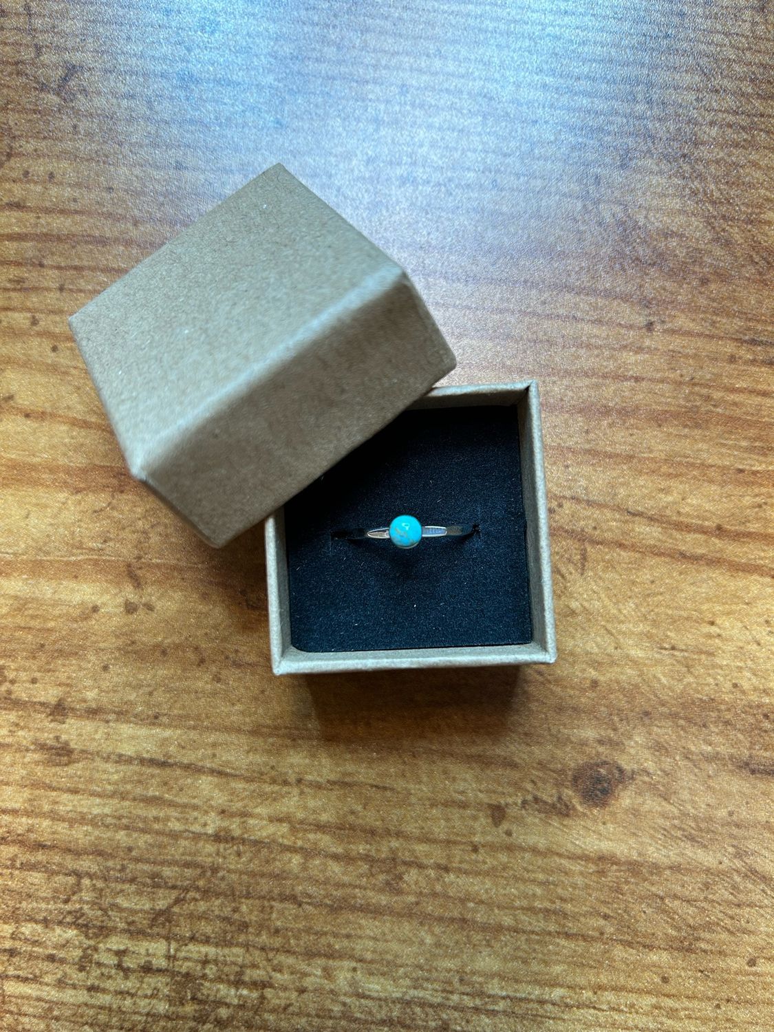 Single Stud Turquoise Ring