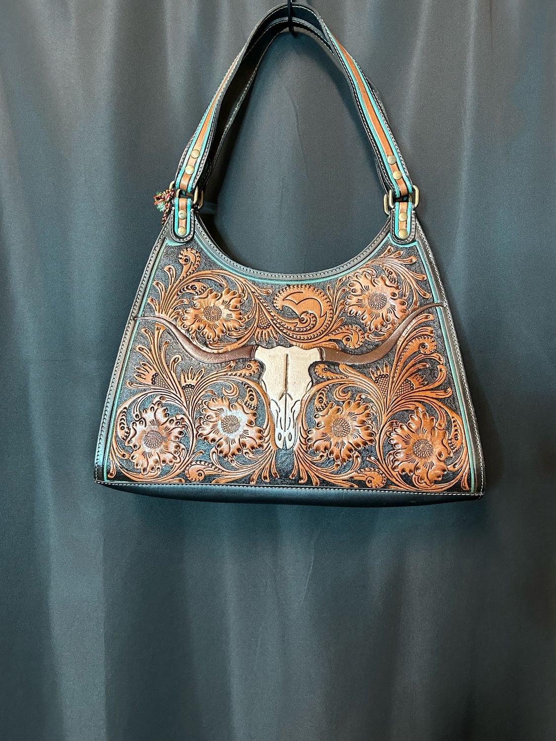 Steer Creek Trail Hand-Tooled Bag