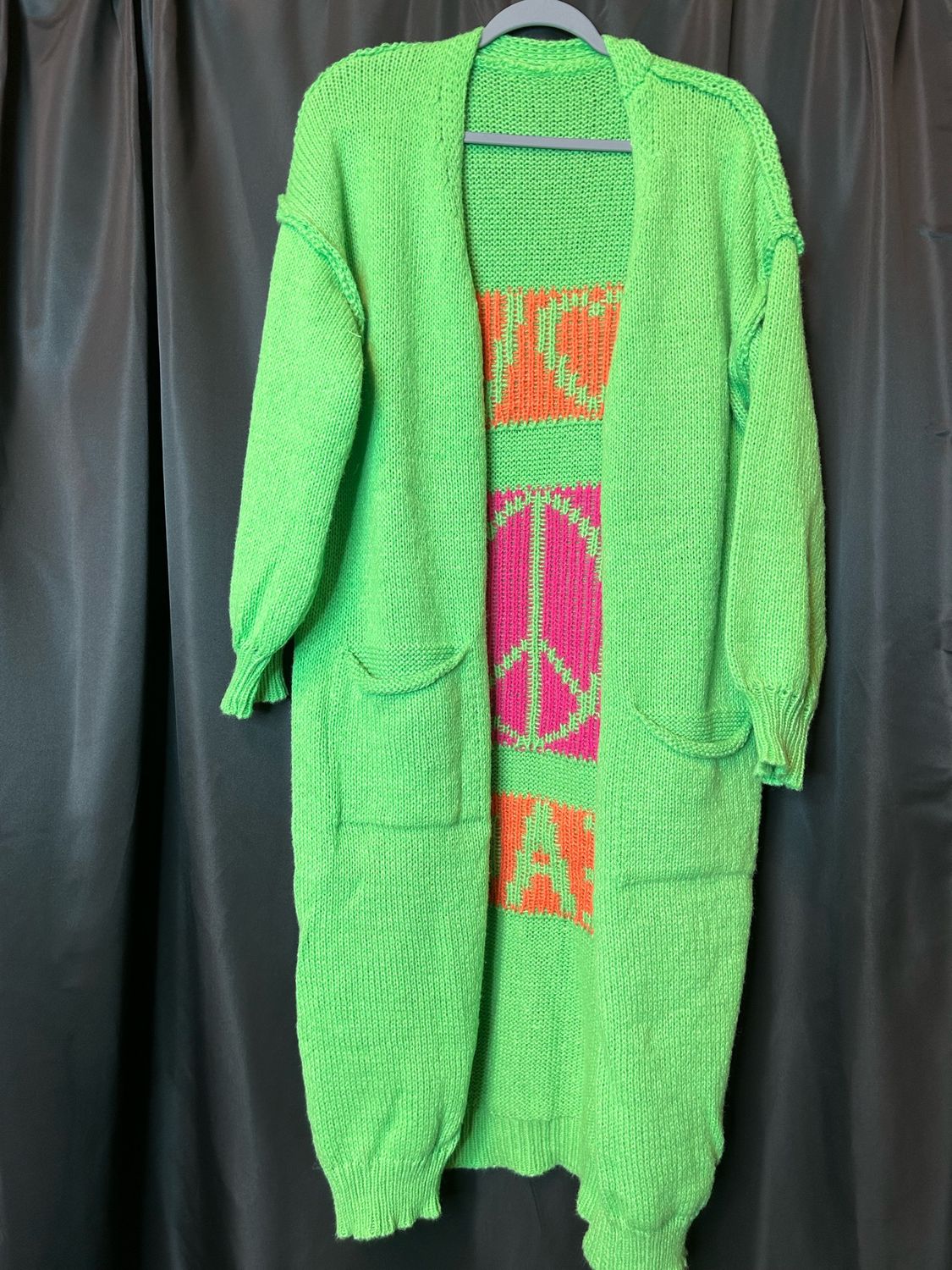 Love and Peace Knit Cardigan